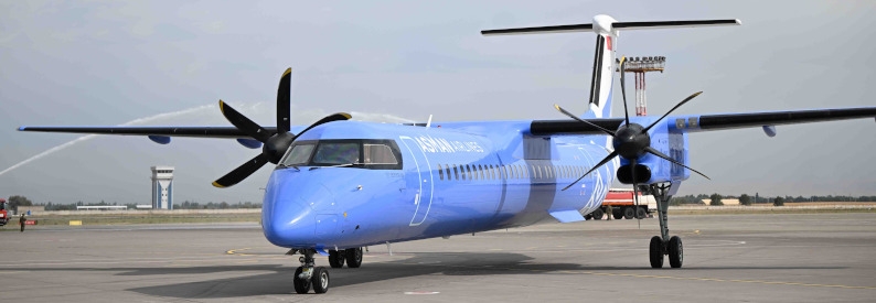 Kyrgyzstan's Asman Airlines takes delivery of first Q400