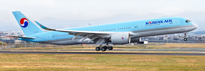 Korean Air begins A350-900 ops