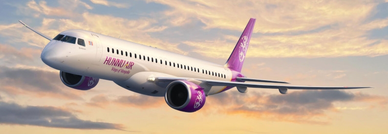 Mongolia's Hunnu Air to lease two E195-E2s