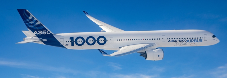 Lufthansa orders five incremental A350-1000s