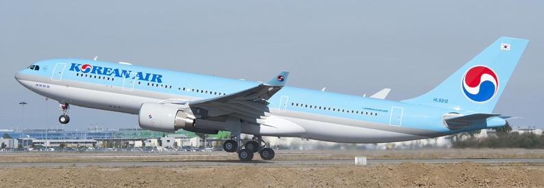 Korean Air retires last A330-200, hands it to t'way Air