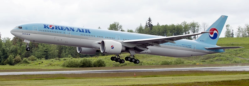 Korean Air suspends reservations for reconfigured B777s