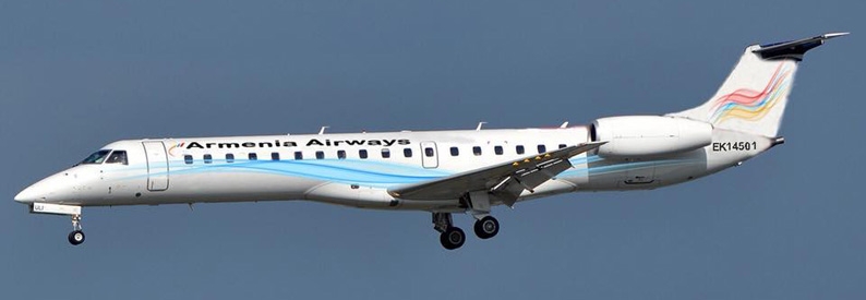 Illustration of Armenia Airways Embraer 145