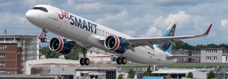 JetSMART eyes Colombia int'l flights; XLRs in 2026-27